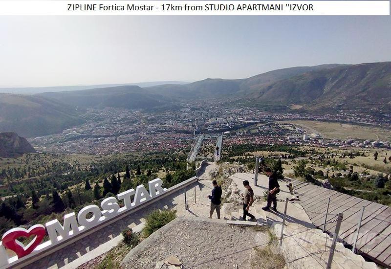 Studio Apartmani Izvor Blagaj Buitenkant foto