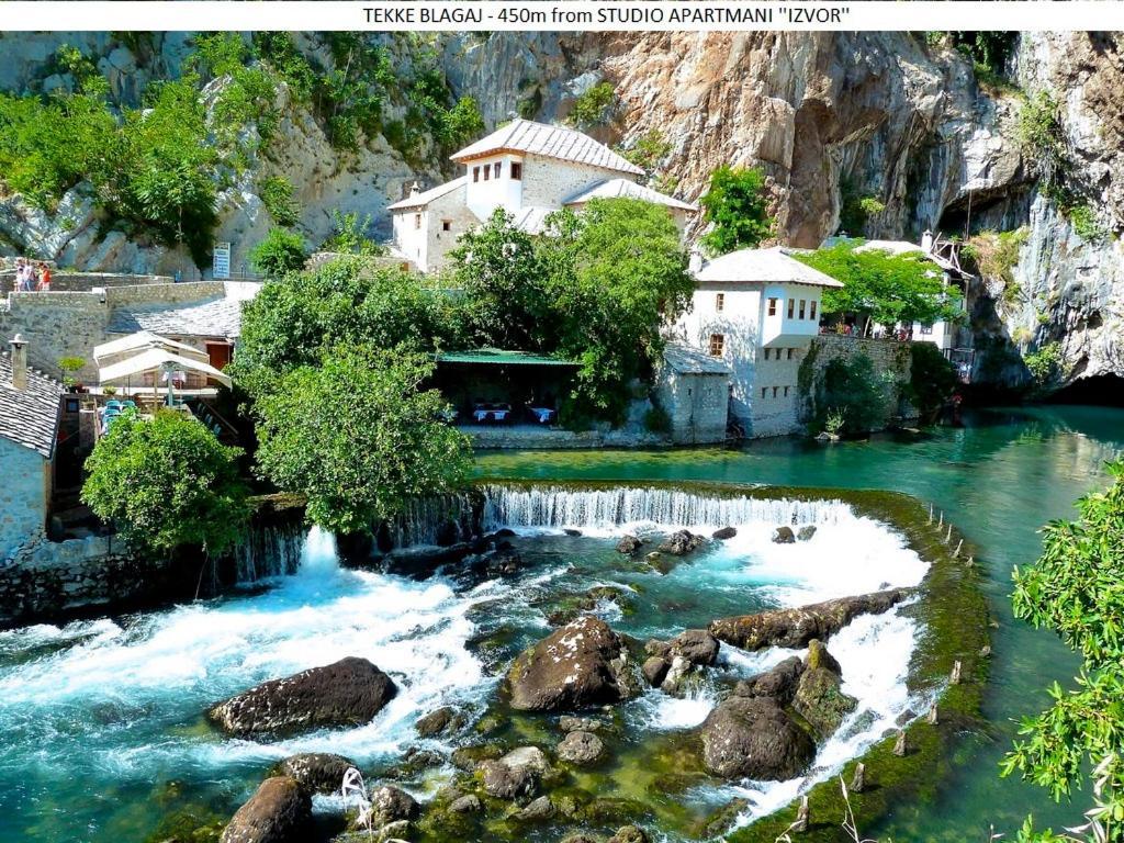 Studio Apartmani Izvor Blagaj Buitenkant foto
