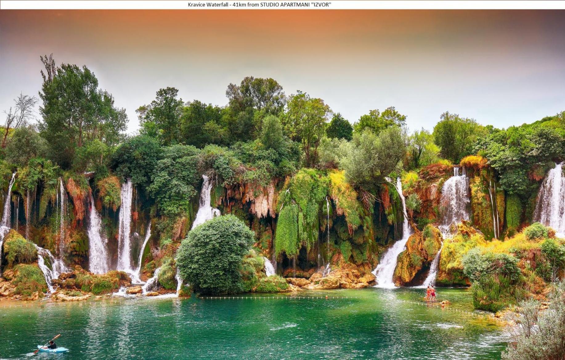 Studio Apartmani Izvor Blagaj Buitenkant foto